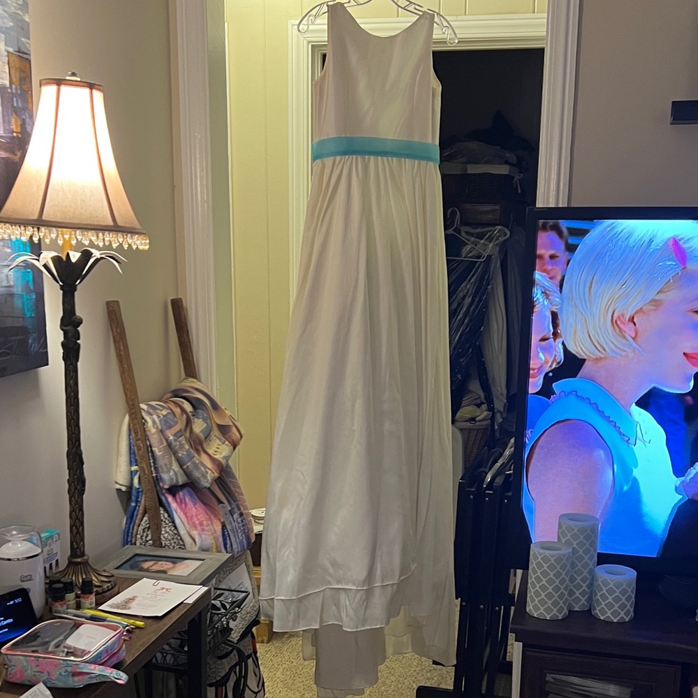 Tiffany Designs Ivory Gown